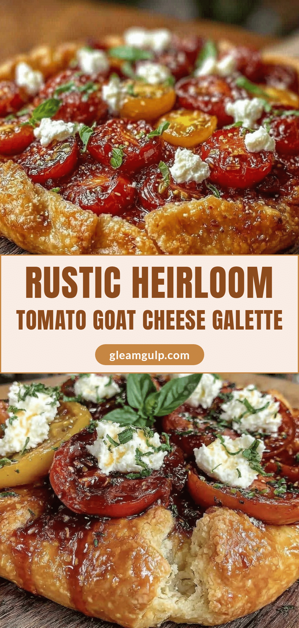 fresh heirloom tomato galette recipe