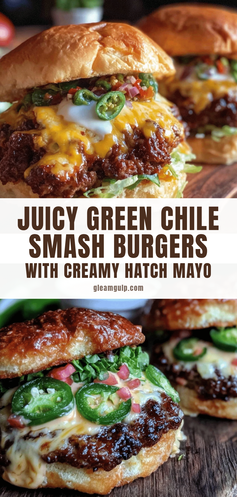 green chile smash burgers recipe
