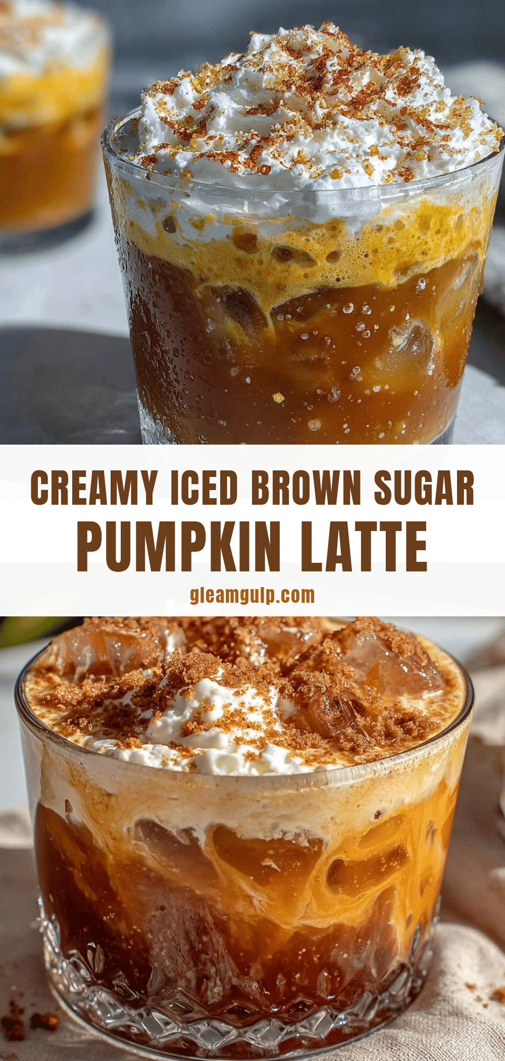 iced brown sugar oat milk pumpkin spice latte recipe