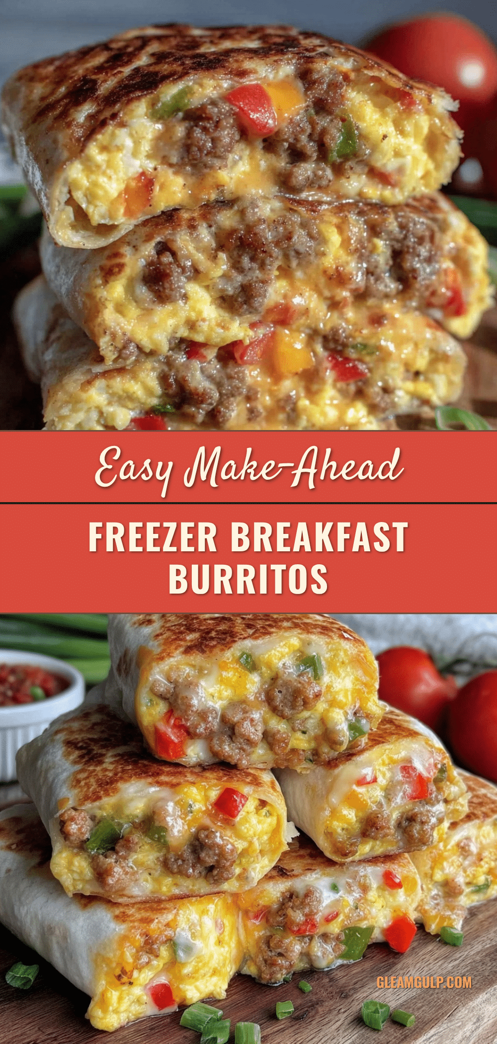 make-ahead breakfast burritos recipe