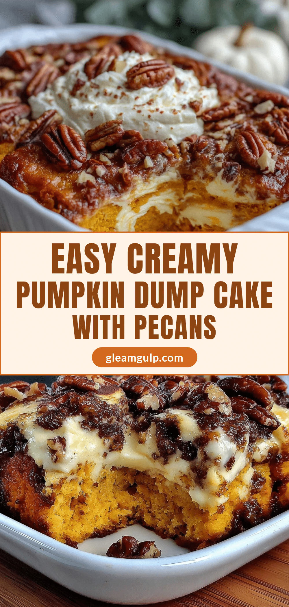 pumpkin dump cake recipe