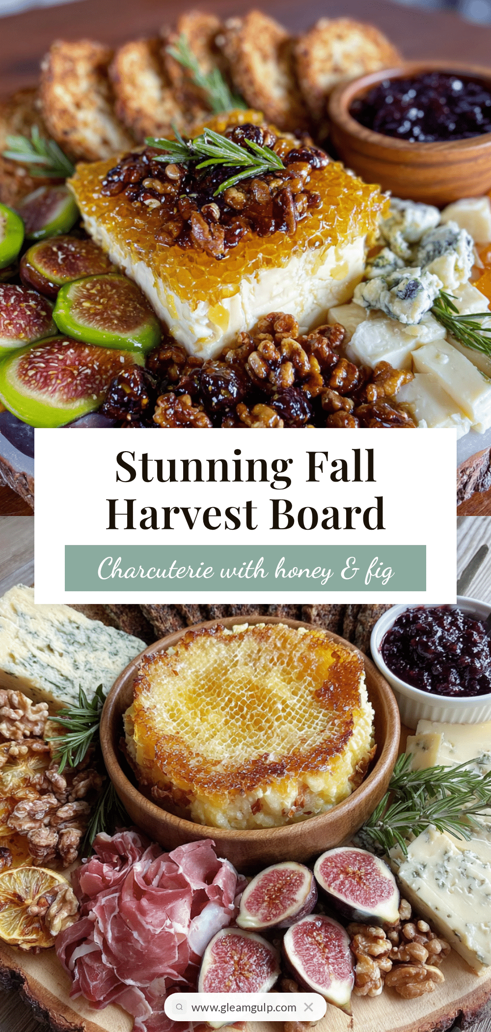 best fall harvest charcuterie board with honeycomb & figs recipe