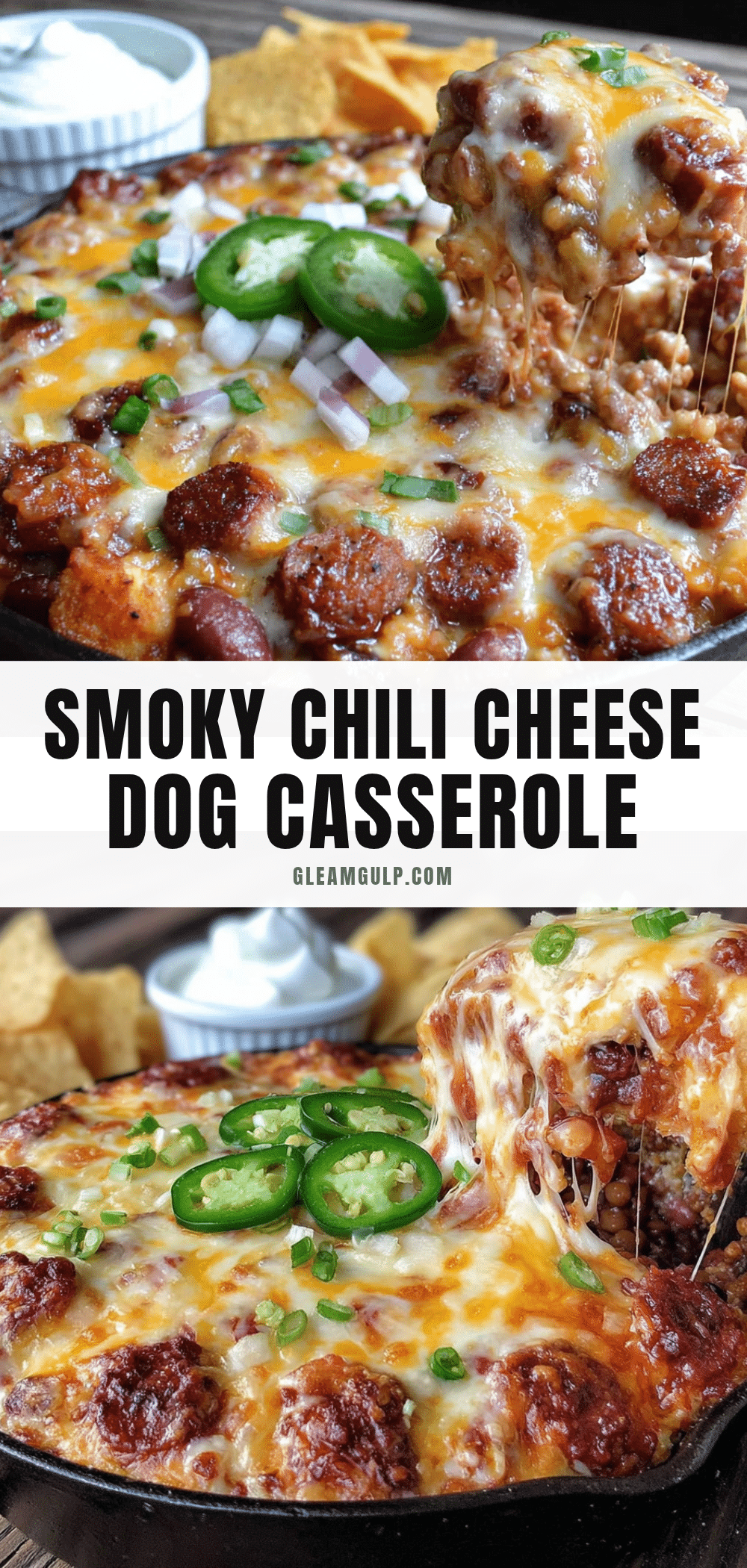 chili cheese dog casserole recipe
