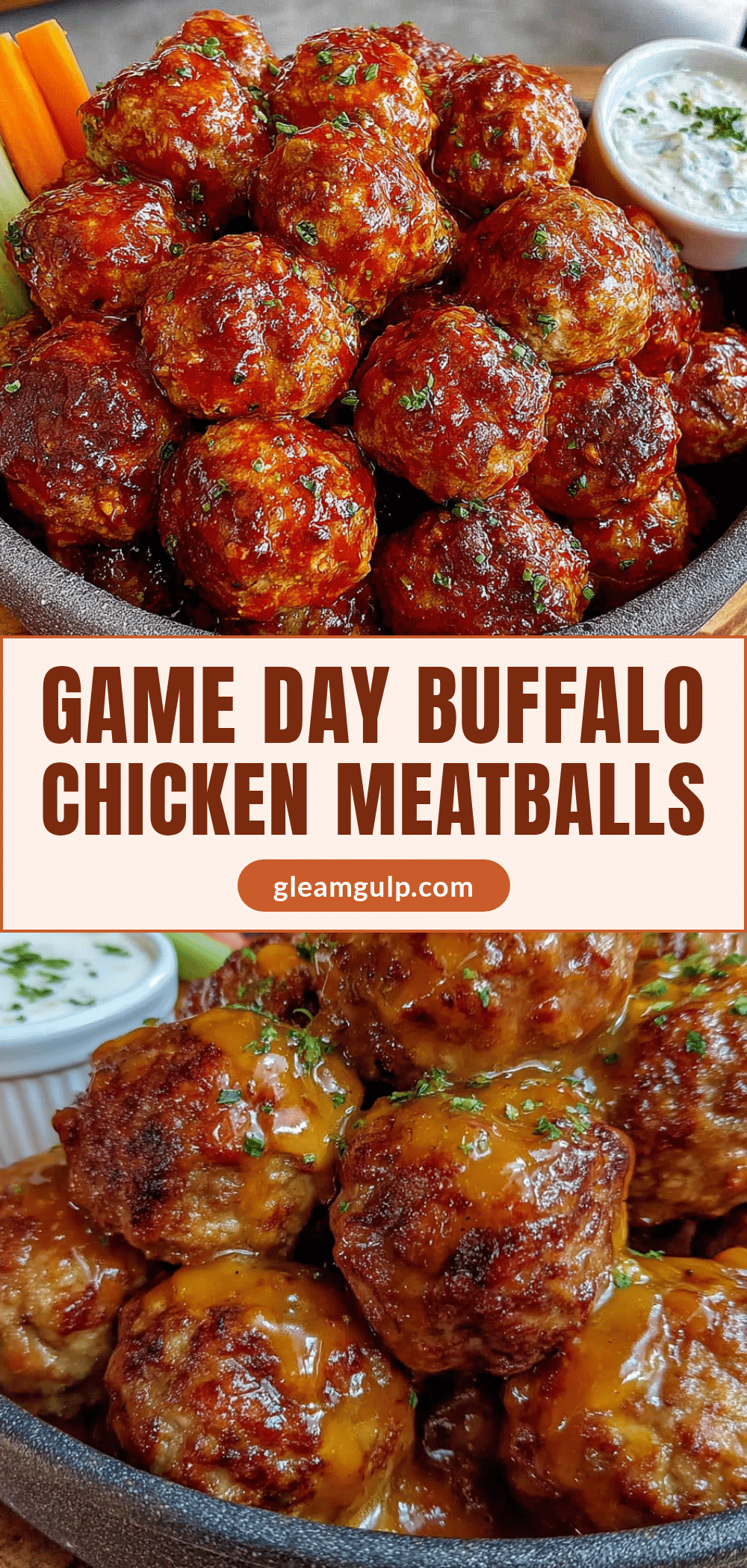 crockpot buffalo chicken meatballs recipe