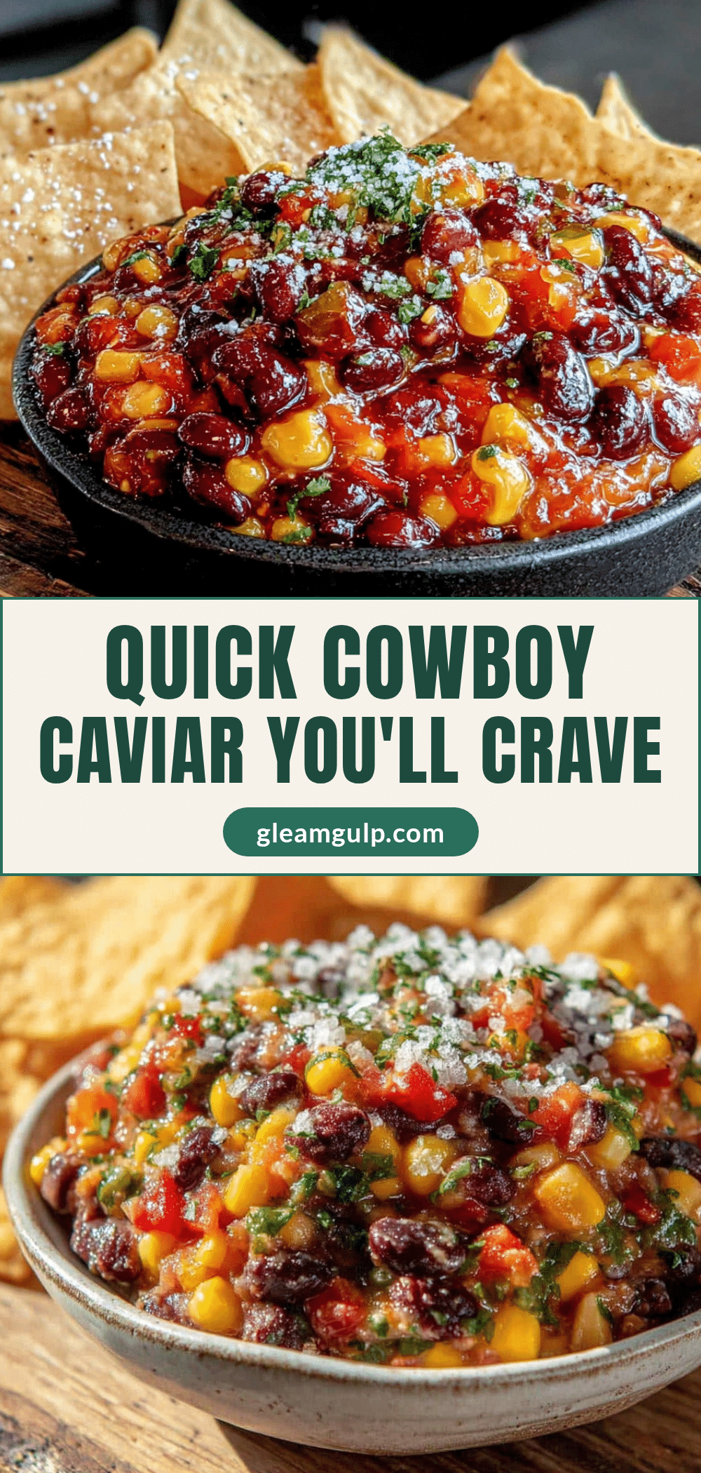 easy cowboy caviar with black beans and corn recipe