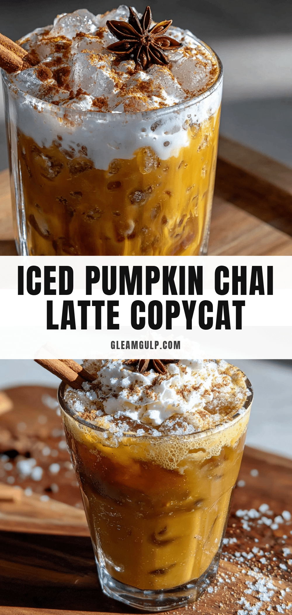 iced pumpkin chai latte recipe