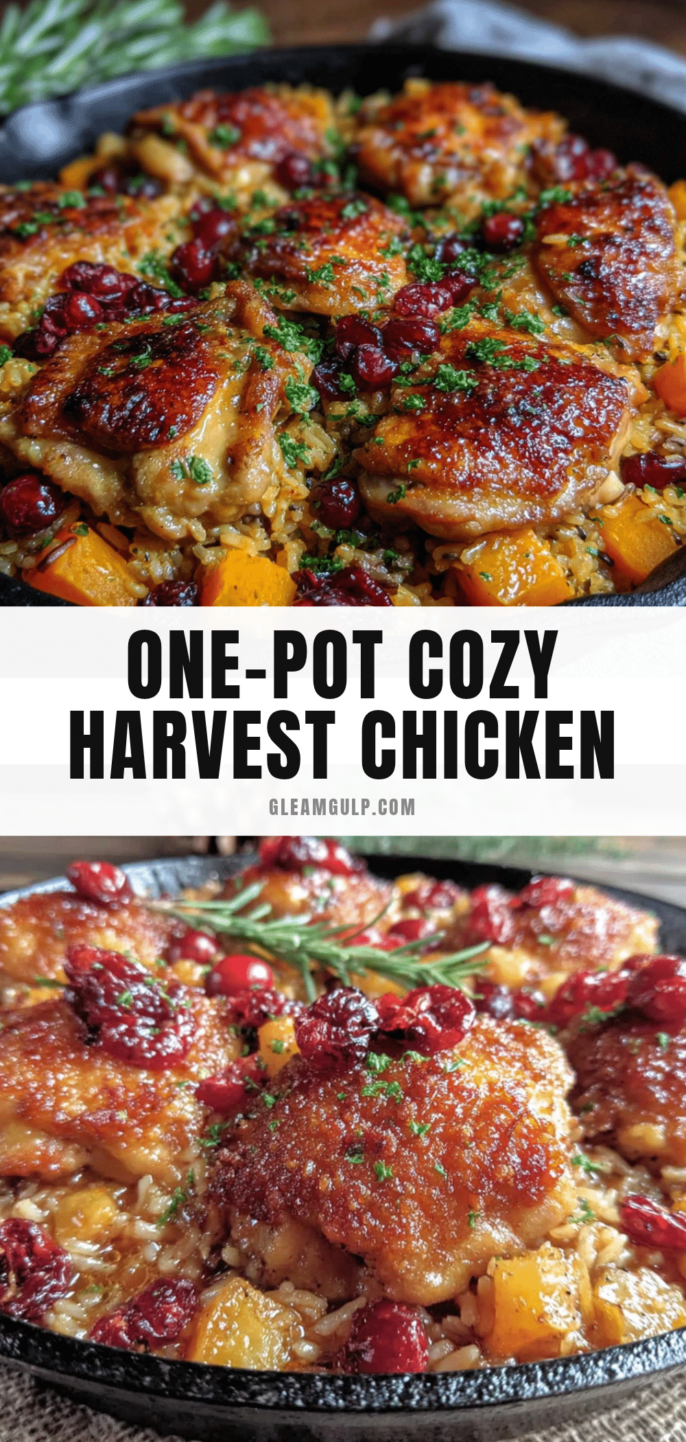 one-pot chicken and wild rice skillet recipe