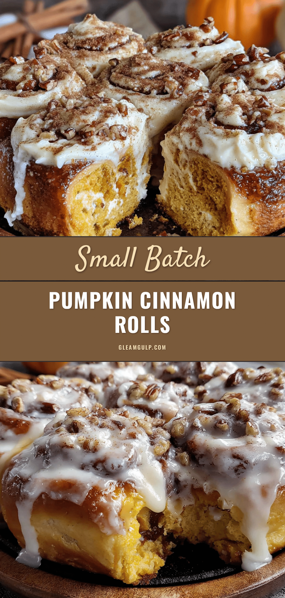 pumpkin cinnamon rolls recipe
