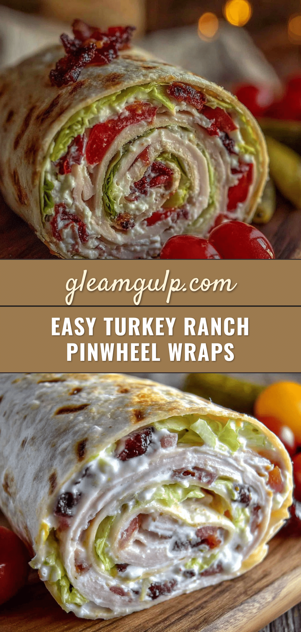 turkey ranch pinwheel wraps recipe