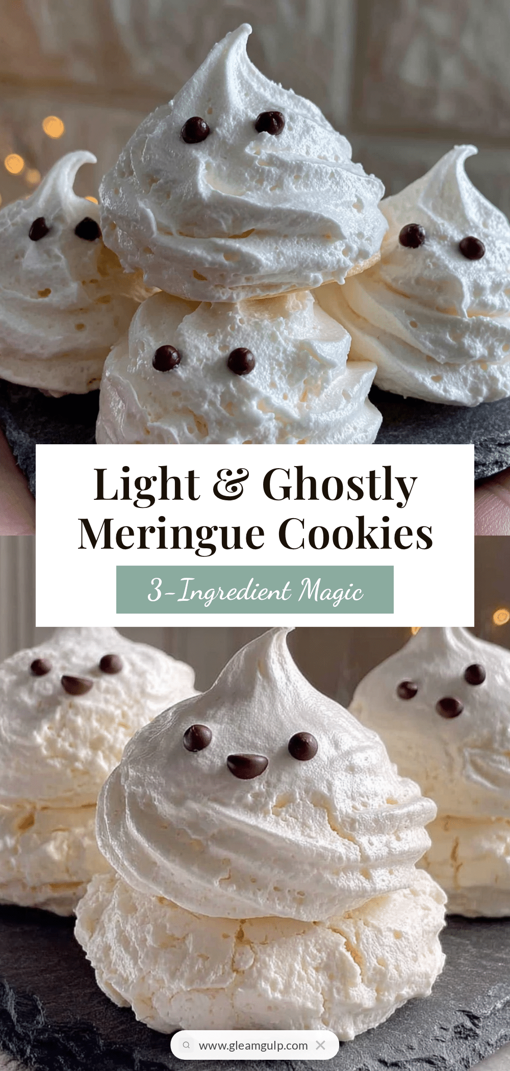 3-ingredient meringue cookies recipe
