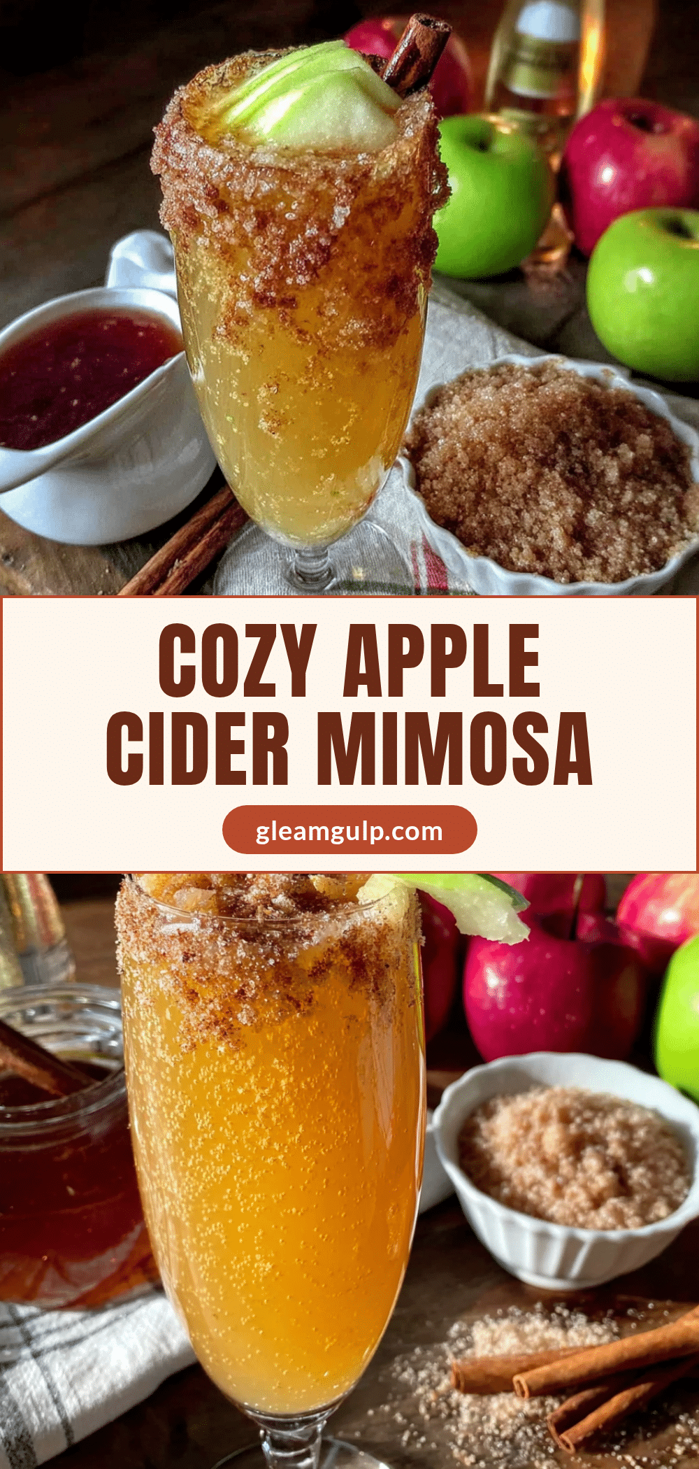 apple cider mimosa bar recipe