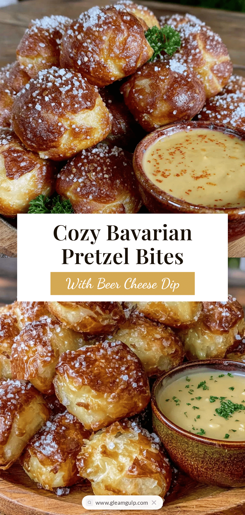 Bavarian pretzel bites recipe