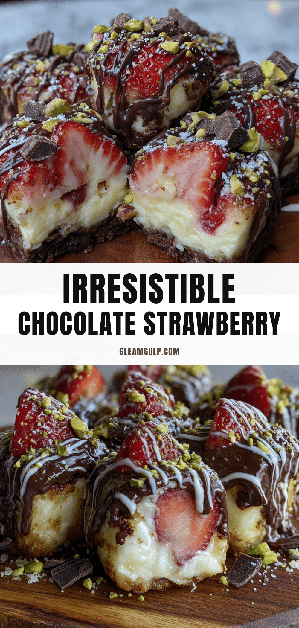 chocolate covered strawberry cheesecake bites recipe