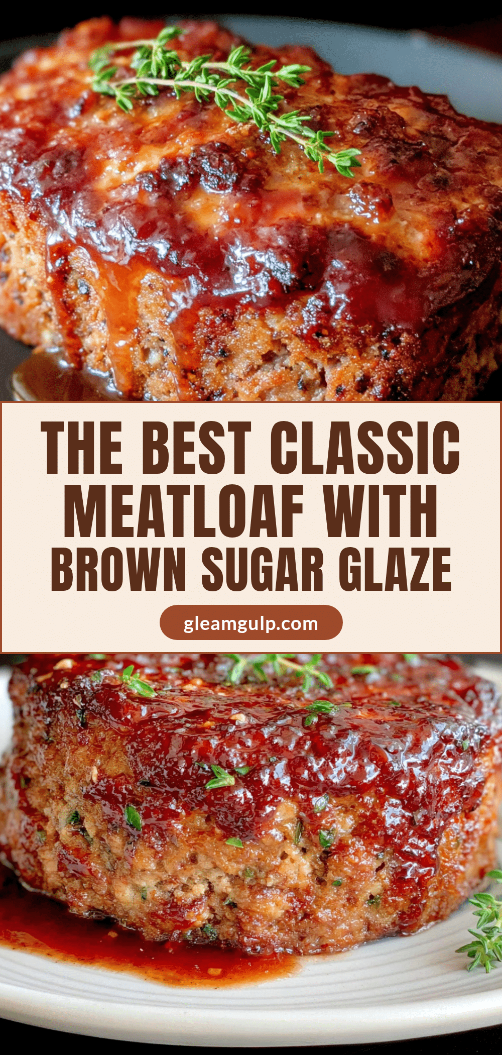 classic meatloaf with brown sugar glaze recipe