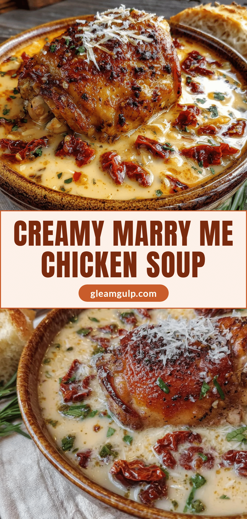 creamy marry me chicken soup recipe