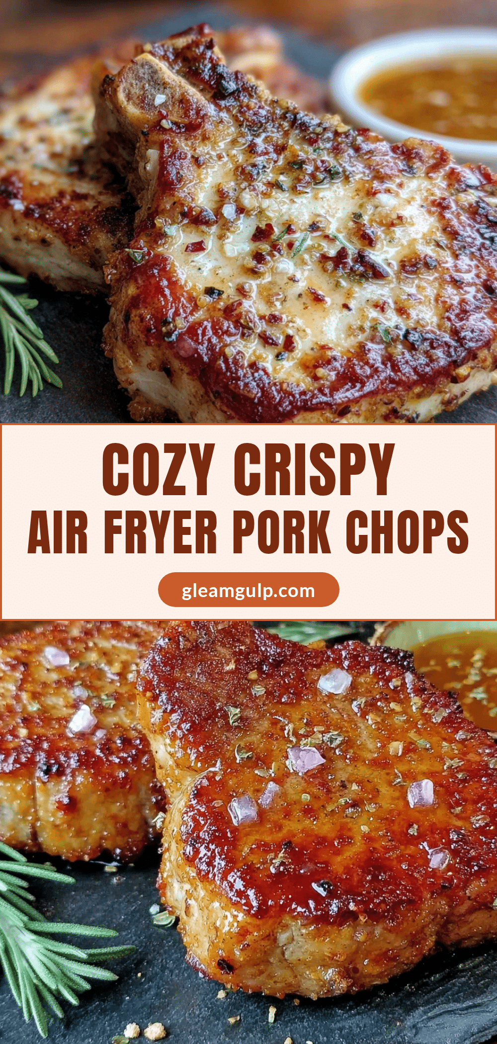 crispy air fryer pork chops recipe
