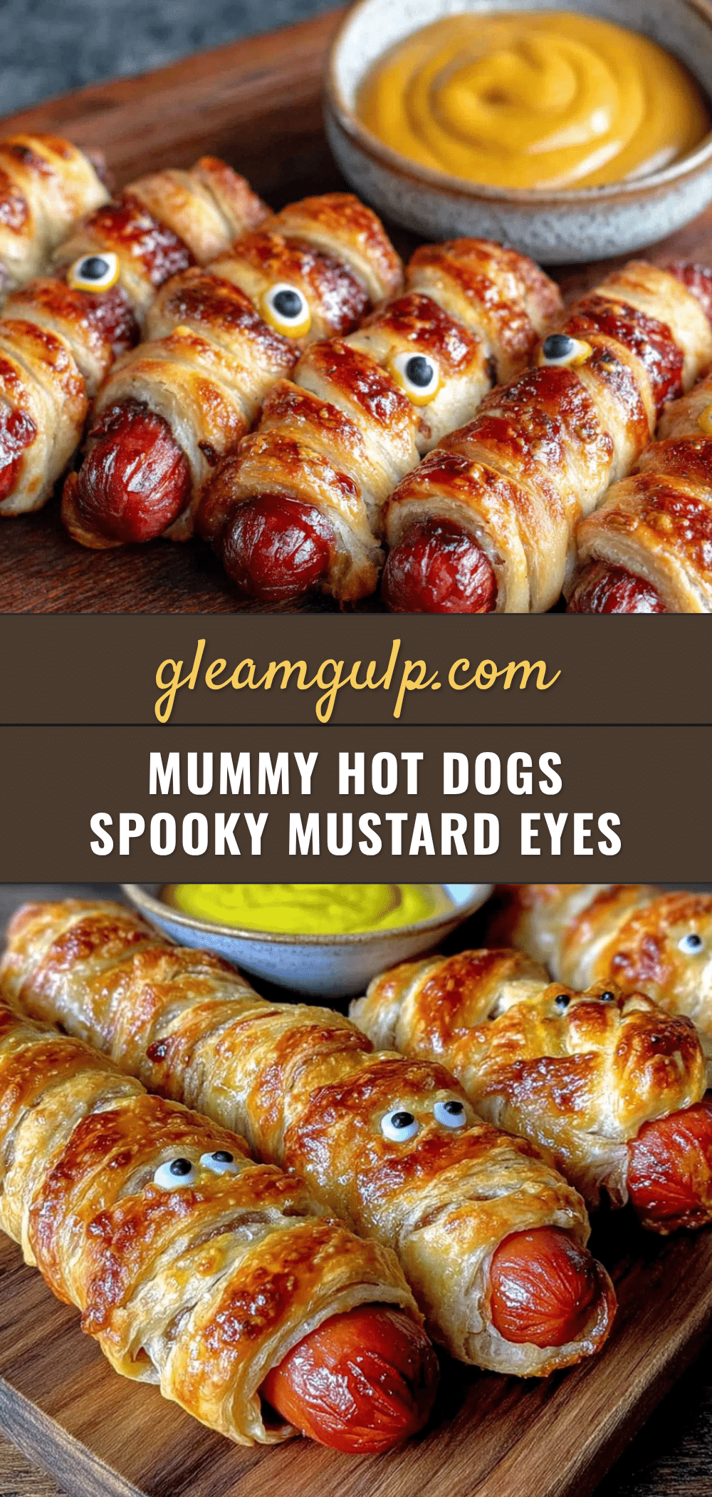 easy mummy hot dogs recipe