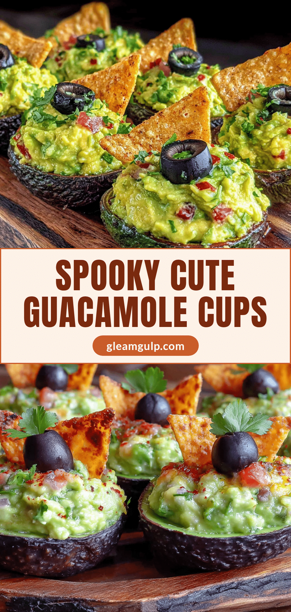 Frankenstein Guacamole Cups recipe
