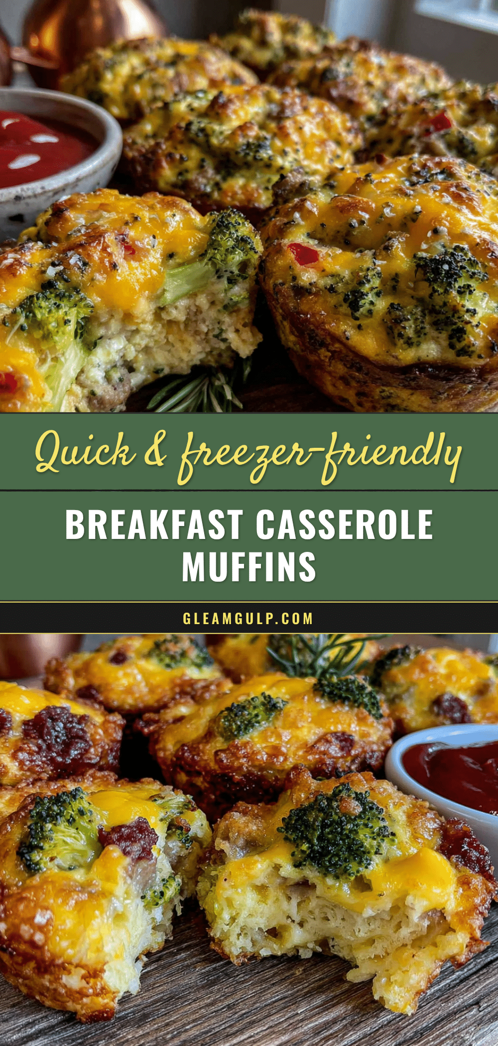 freezer breakfast casserole muffins recipe