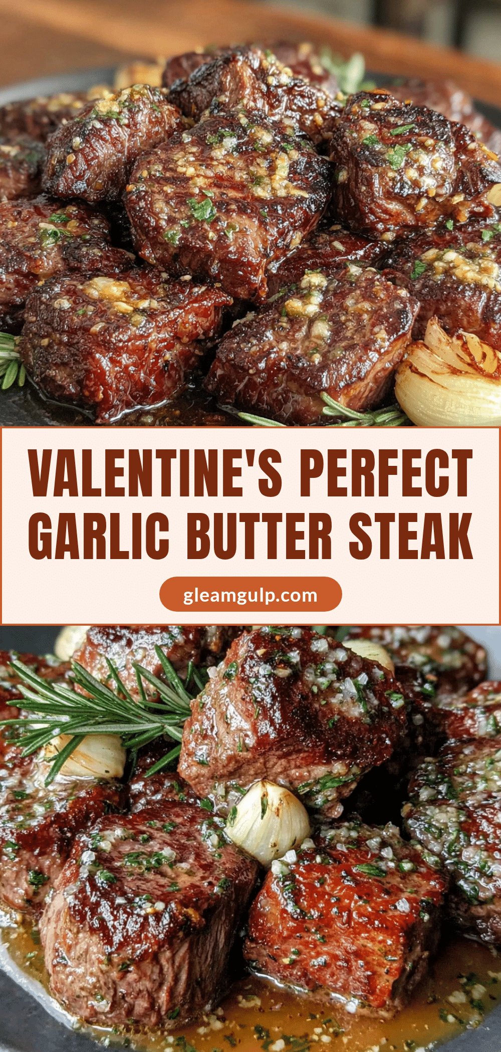 garlic butter steak bites recipe