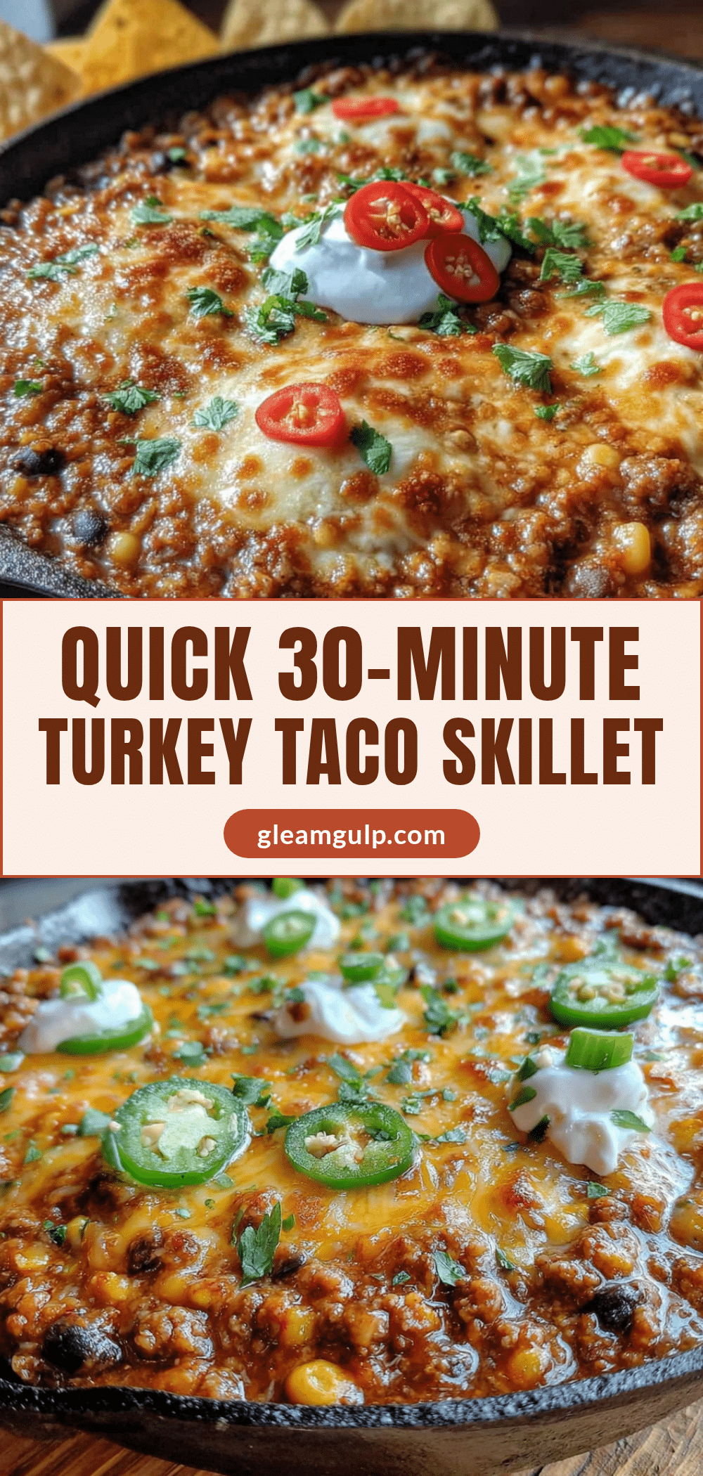 ground turkey taco skillet recipe