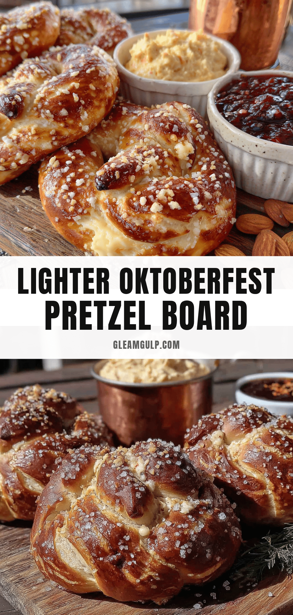 lighter oktoberfest pretzel board recipe
