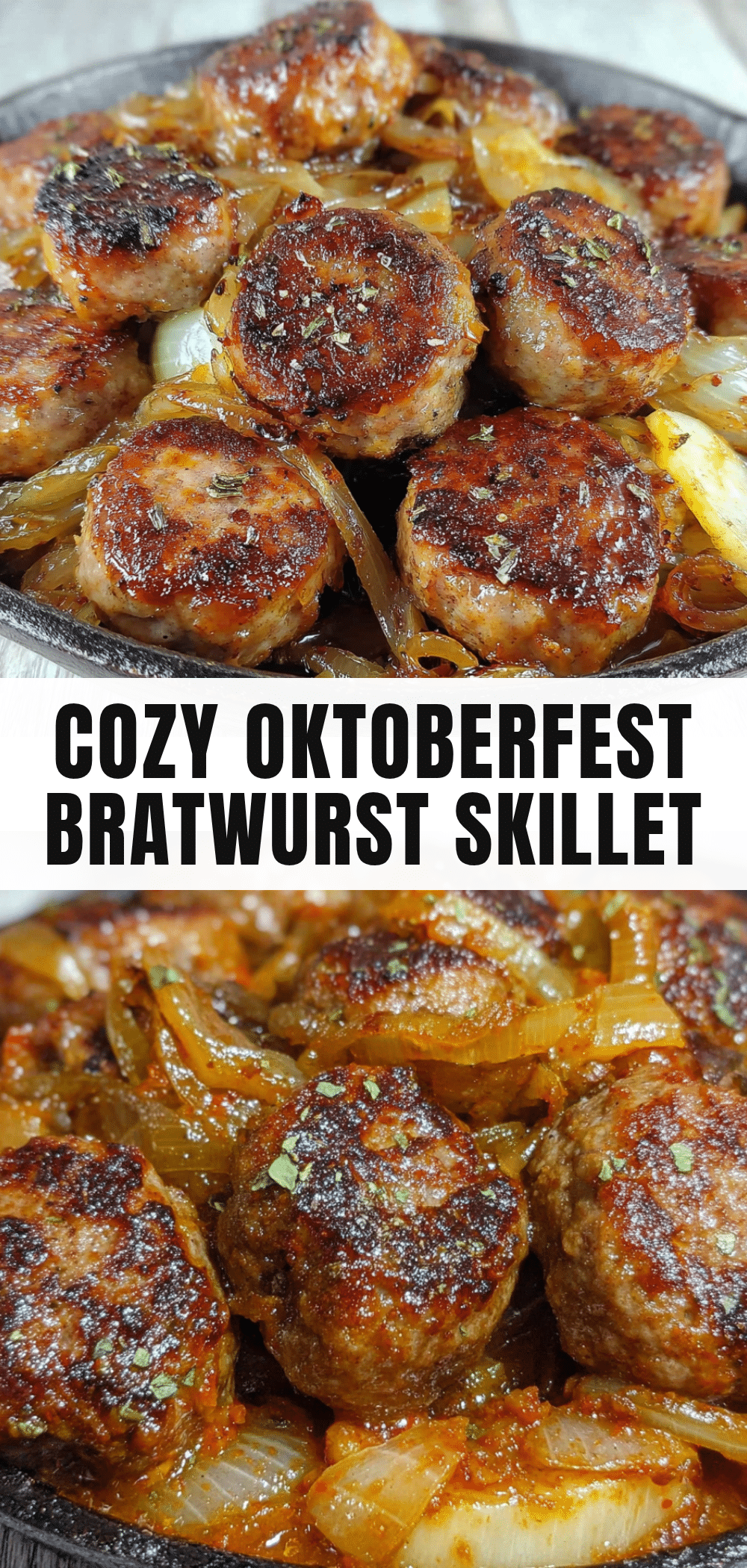 Oktoberfest Bratwurst Skillet recipe