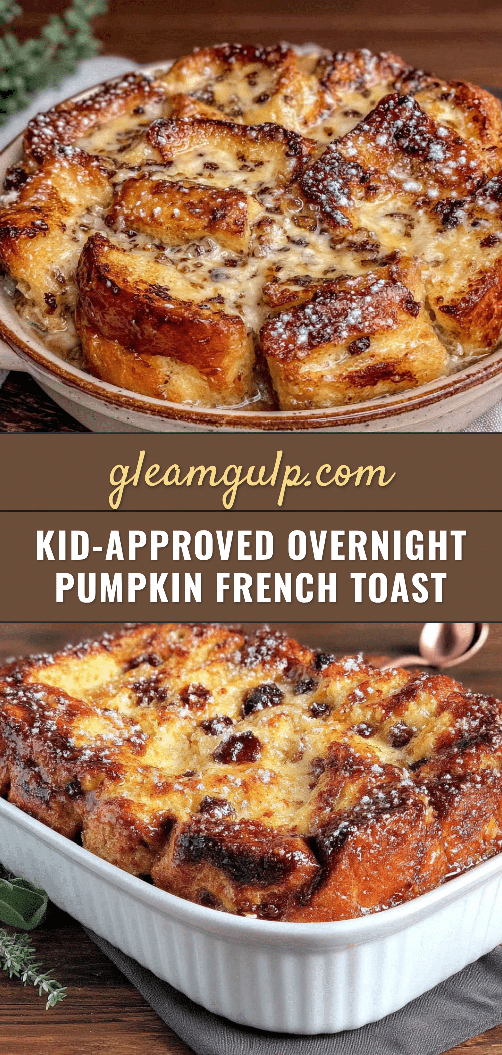 overnight pumpkin french toast bake recipe