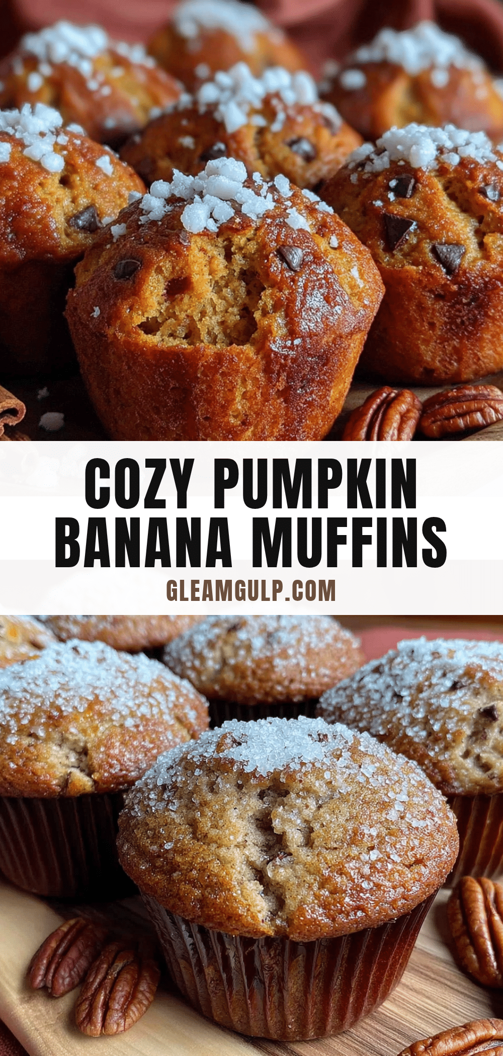pumpkin banana muffins recipe