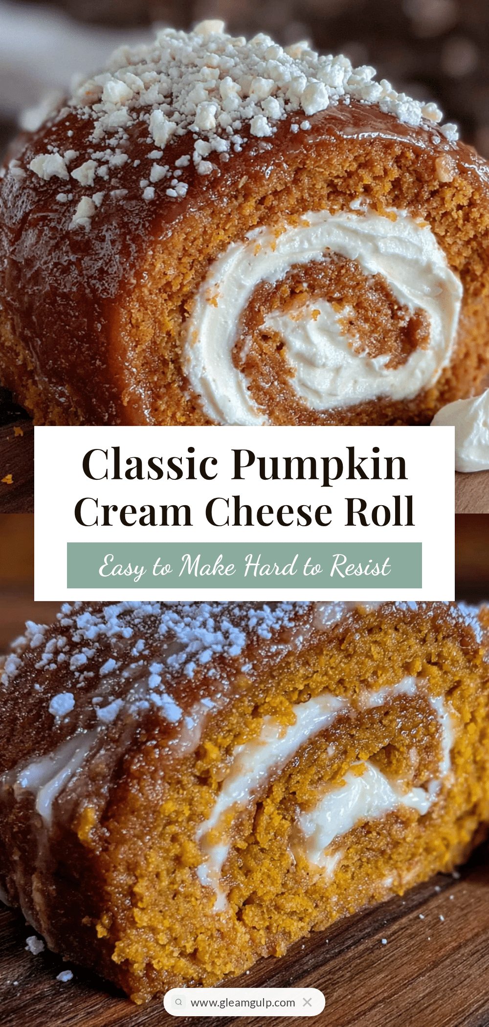 pumpkin cream cheese roll recipe