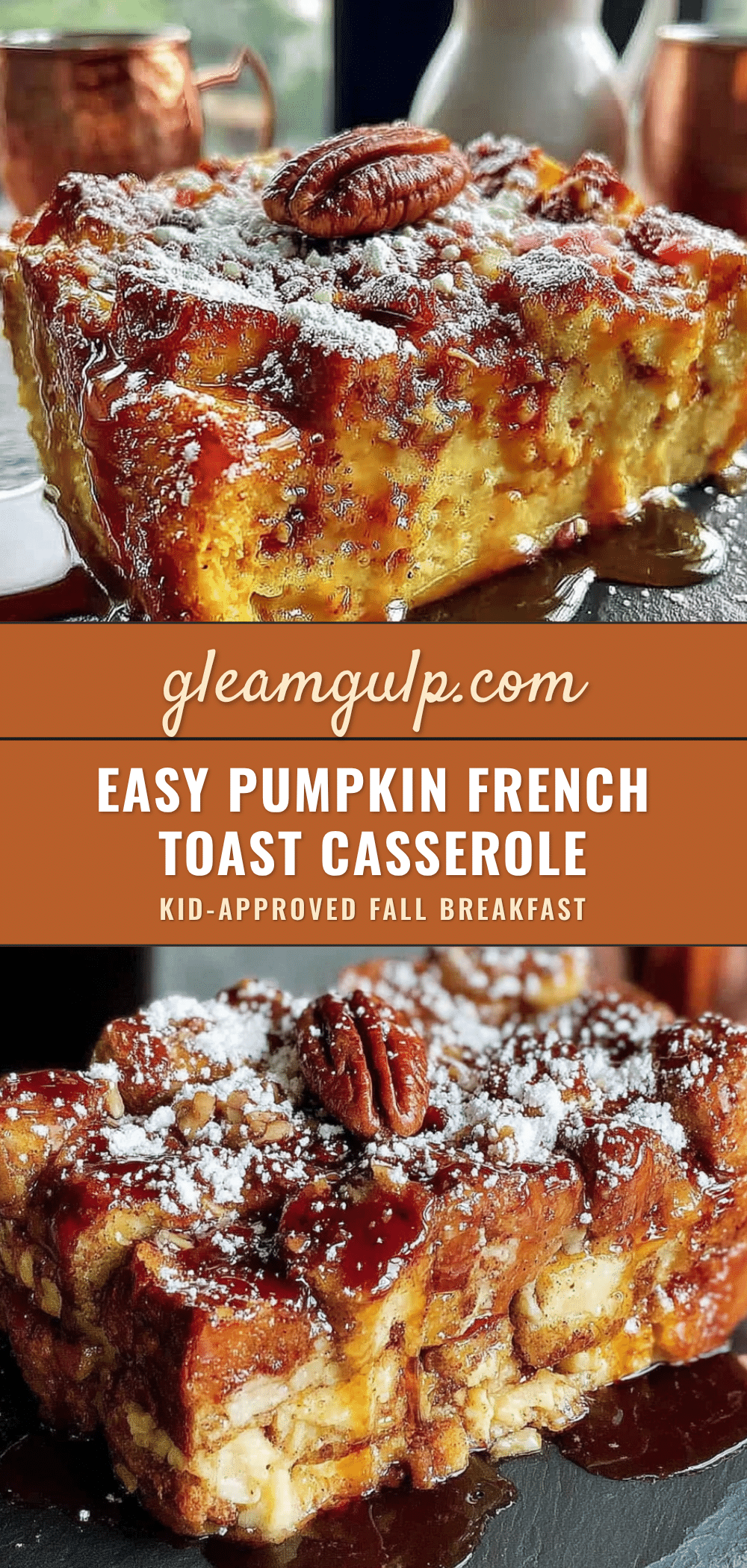 pumpkin french toast casserole recipe