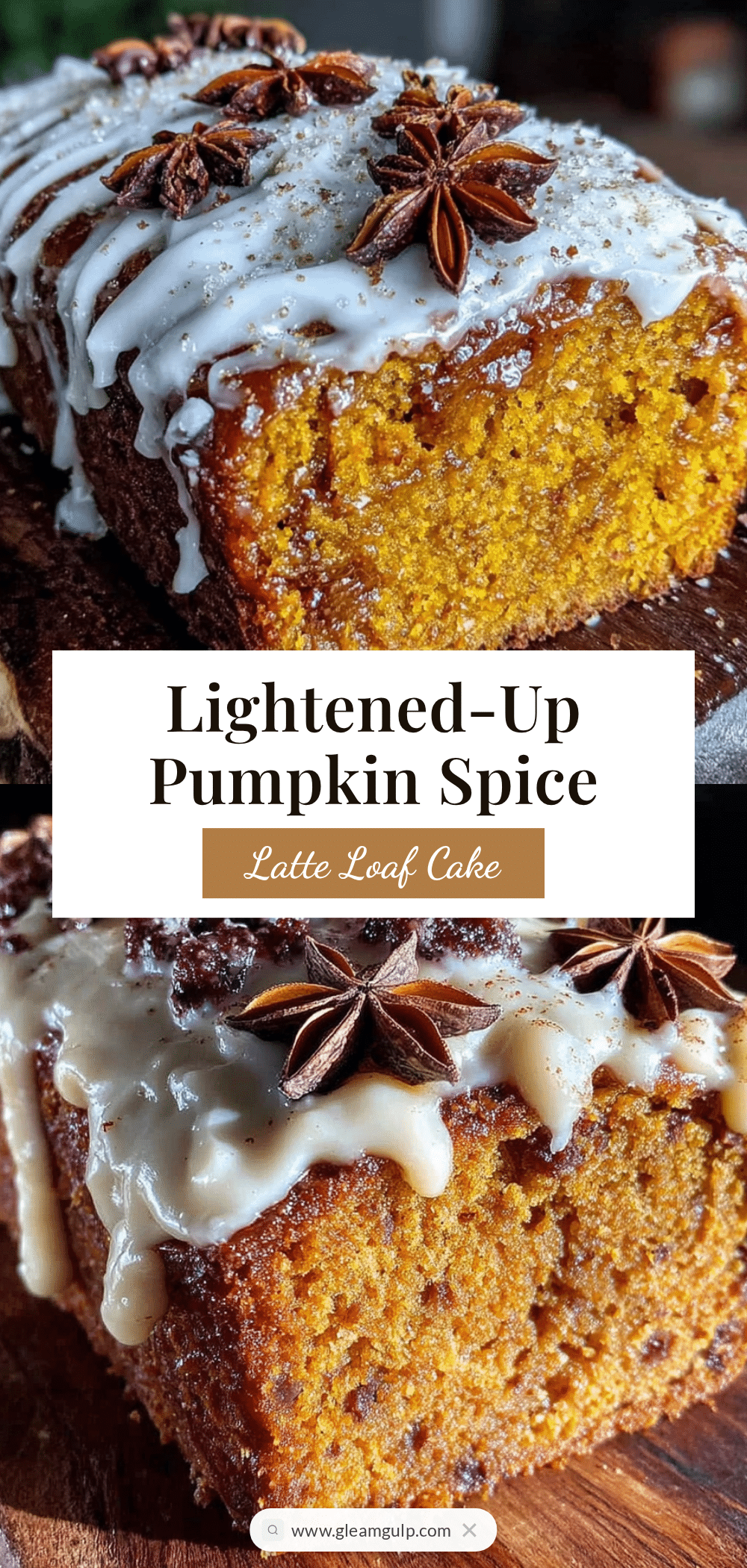 pumpkin spice latte loaf cake recipe