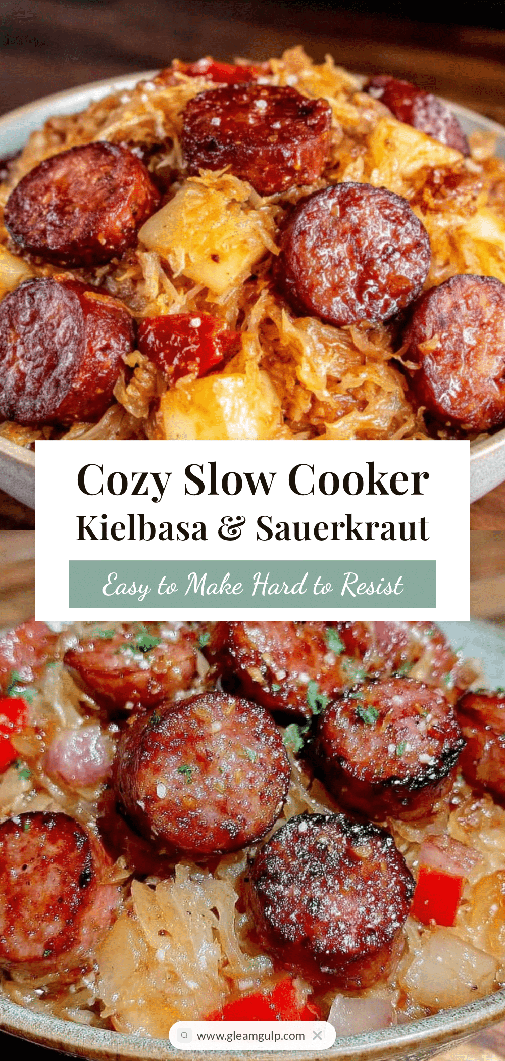 slow cooker kielbasa and sauerkraut recipe