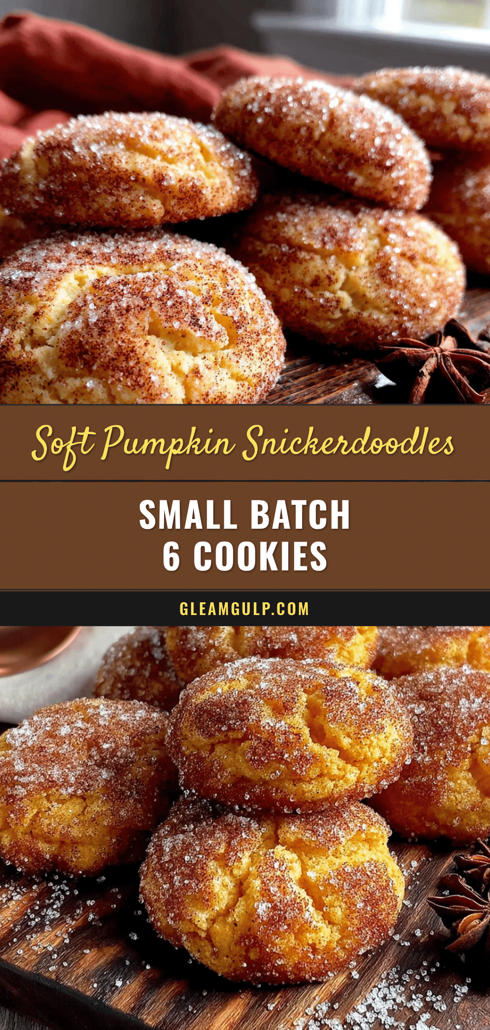soft pumpkin snickerdoodles recipe