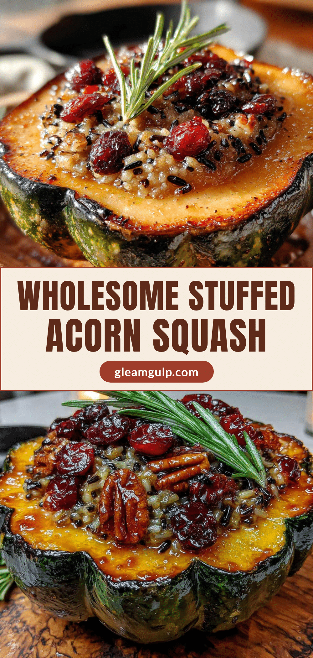 stuffed acorn squash recipe