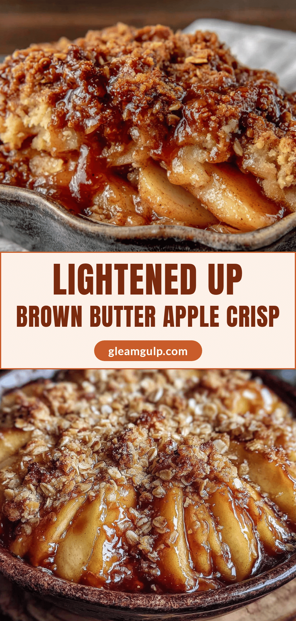 brown butter apple crisp recipe