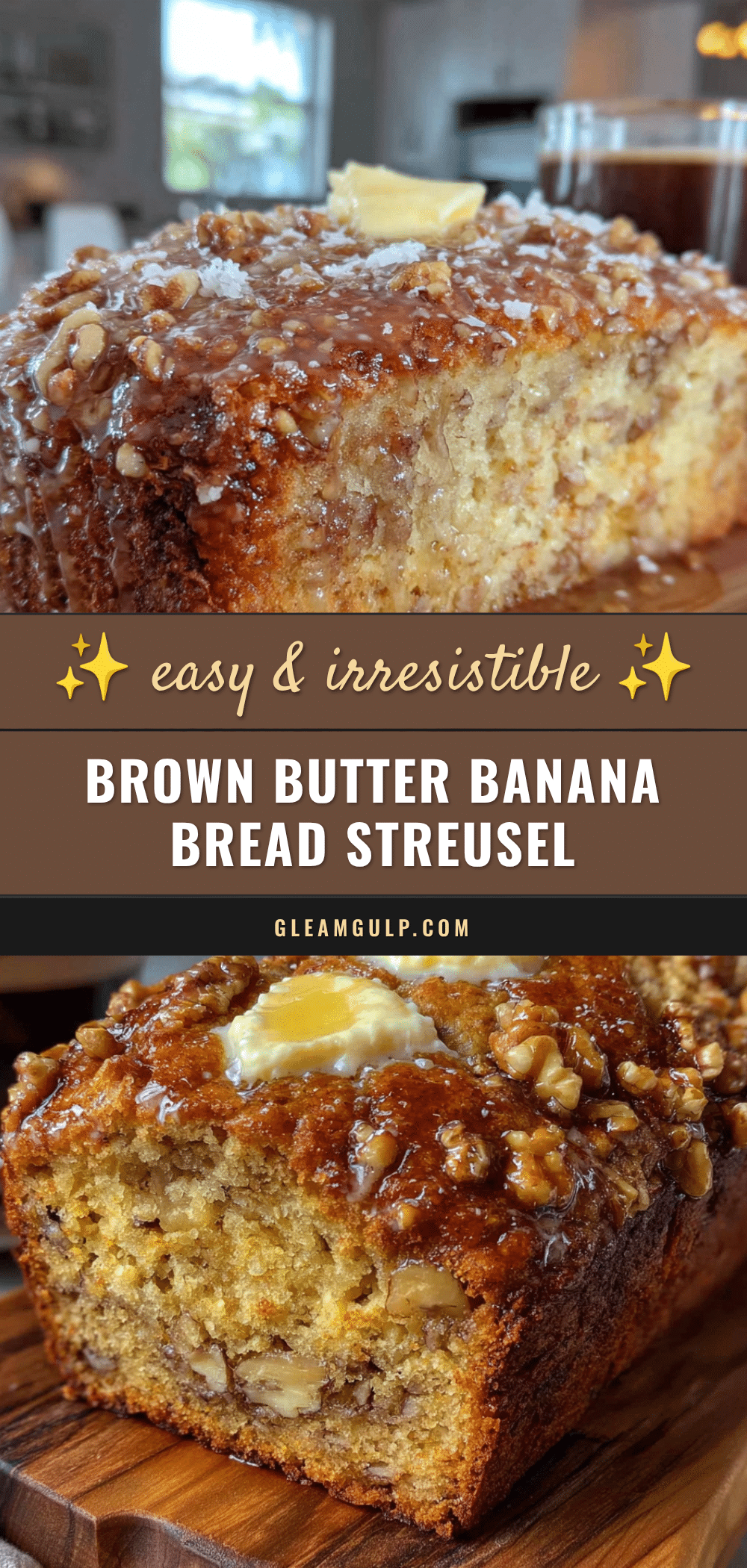 brown butter banana bread recipe
