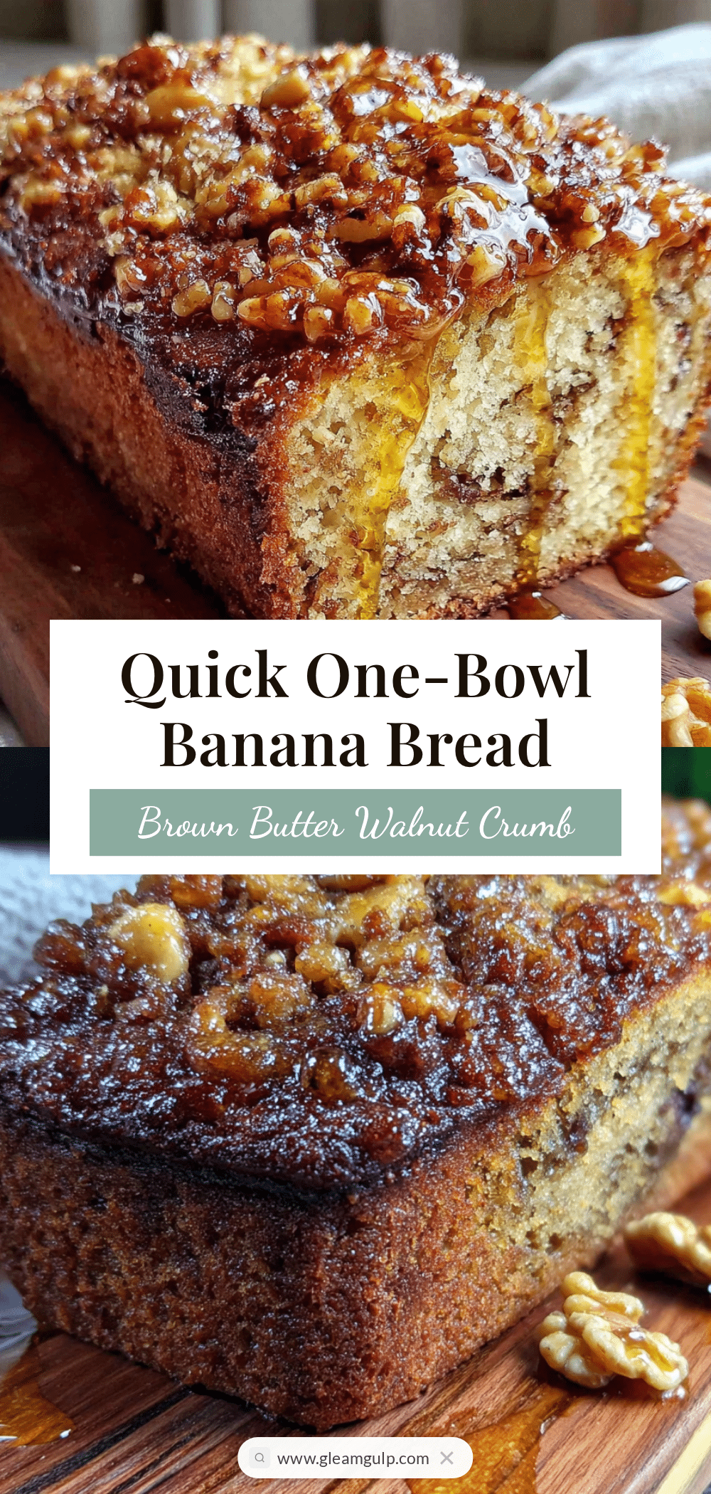 brown butter banana bread recipe