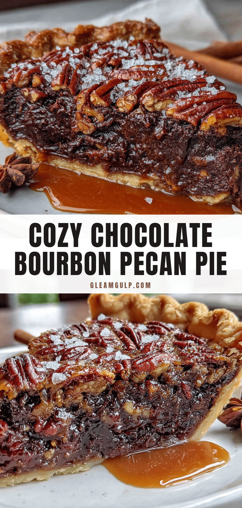 chocolate bourbon pecan pie recipe