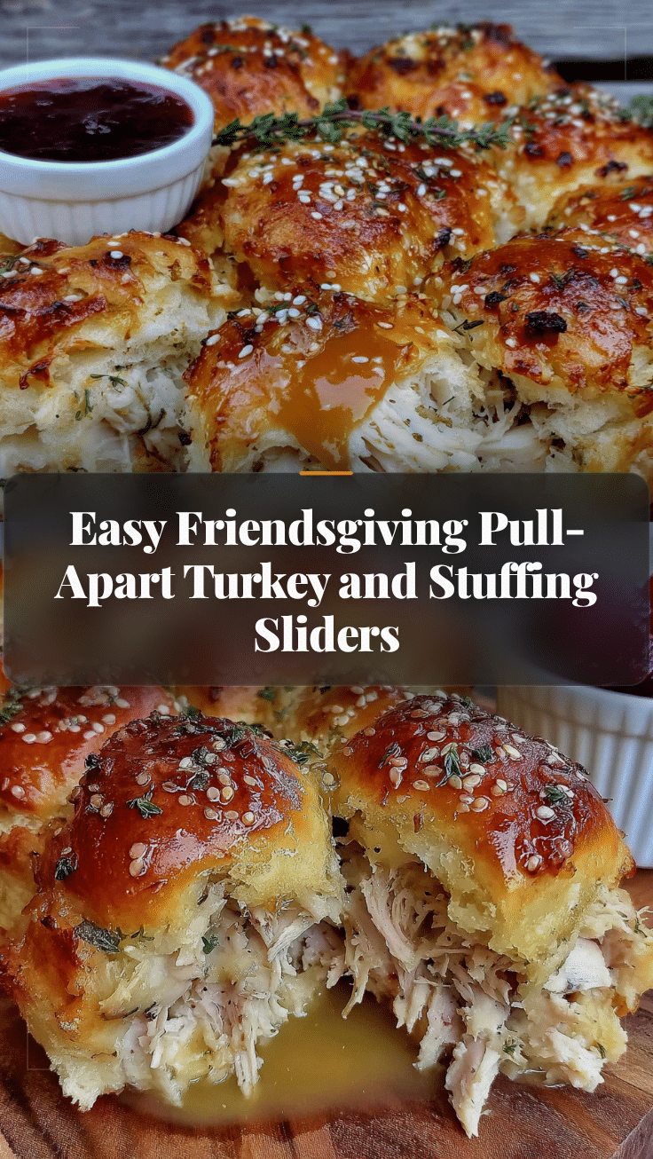 friendsgiving pull-apart turkey sliders recipe