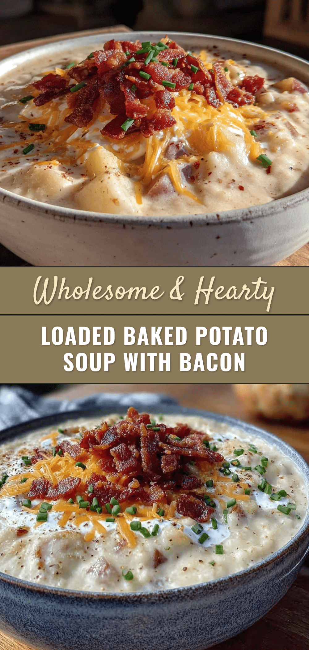 loaded baked potato soup recipe
