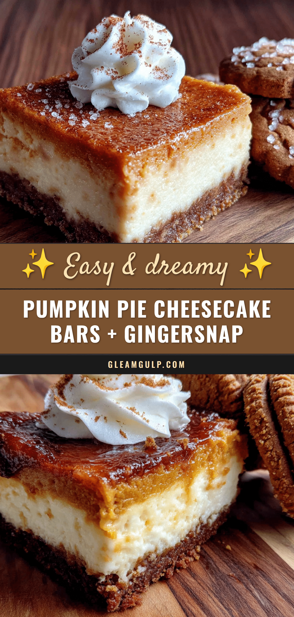 pumpkin pie cheesecake bars recipe