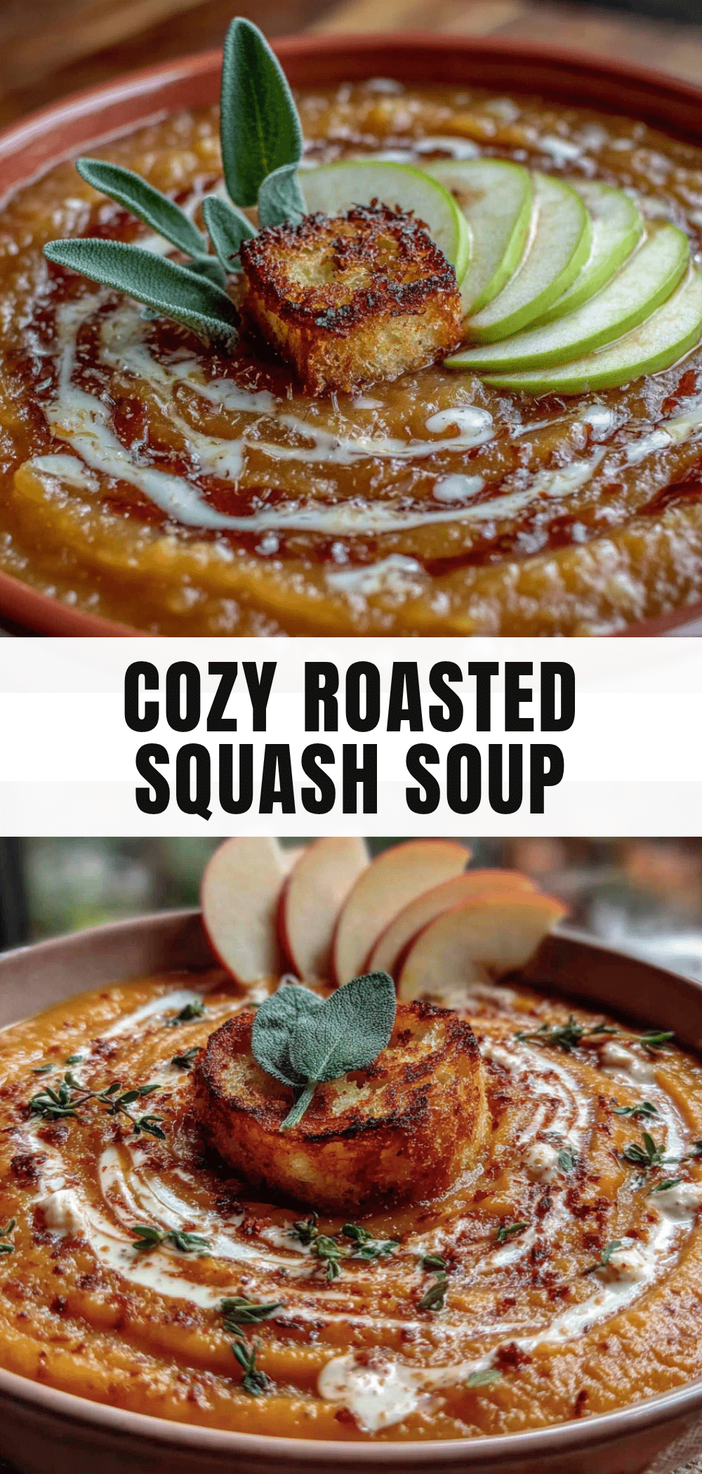 roasted butternut squash soup recipe