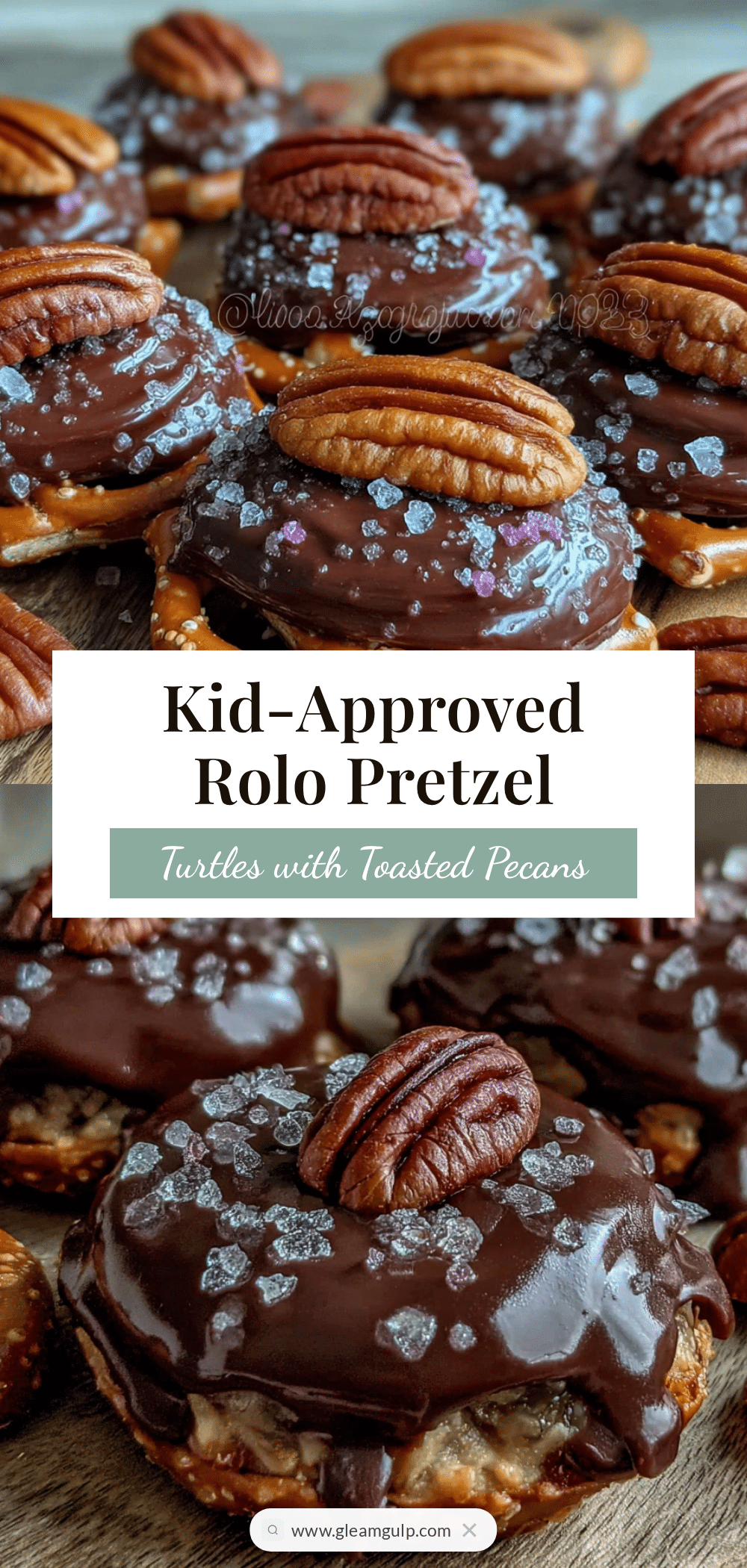 Rolo Pretzel Turtles recipe
